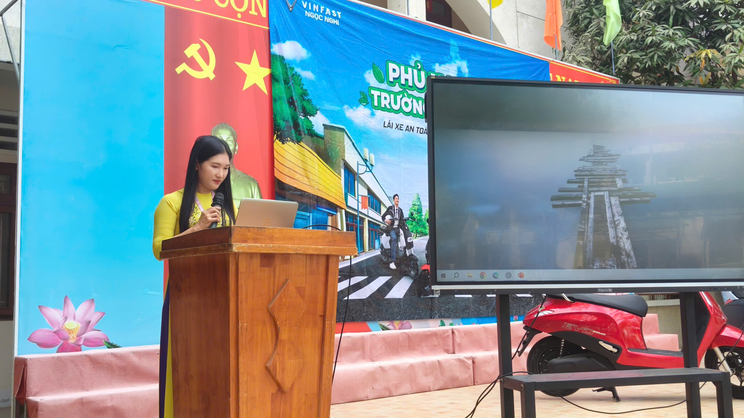 Phủ xanh trường học – Chung tay xây dựng môi trường học tập xanh, sạch, đẹp